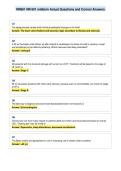 NR601 NR 601 midterm Actual Questions and Correct Answers