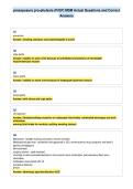 NR 601 Actual Questions and Correct Answers
