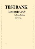 Test Bank For Microbiology&colon; An Introduction 13th Edition By Tortora&comma; Funke & Case &vert; ISBN 9780134605180