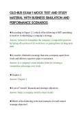 GLO-BUS EXAM 1 MOCK TEST AND STUDY&NewLine;MATERIAL WITH BUSINESS SIMULATION AND&NewLine;PERFORMANCE SCENARIOS&NewLine;