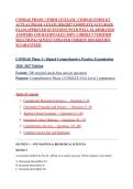 COMSAE PHASE 1 FORM 113 EXAM &sol; COMSAE FORM 113 ACTUAL PHASE 1 EXAM 2026&sol;2027 COMPLETE ACCURATE EXAM APPROVED QUESTIONS WITH WELL ELABORATED ANSWERS AND RATIONALES &lpar;100&percnt; CORRECT VERIFIED SOLUTIONS&rpar; NEWEST UPDATED VERSION 2026 EDITION &vert;GUARANTEED