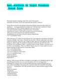 APEX NURSING EXAM BUNDLE-6 complete Exam prep Documents