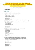 OpenStax Microbiology Test Bank Chapters 1-26 With Answers &vert; Complete