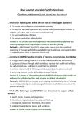 Peer Support Specialist Certification Exam&NewLine;Questions and Answers&vert; Latest Update&vert; Pass Guaranteed&NewLine;