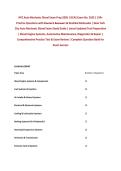 NYC Auto Mechanic Diesel Exam Prep 2026 &vert; DCAS Exam No&period; 2105 &vert; 150&plus;&NewLine;Practice Questions with Correct Answers & Detailed Rationales &vert; New York&NewLine;City Auto Mechanic Diesel Exam Study Guide &vert; Latest Updated Test Preparation&NewLine;&vert; Diesel Engine Systems&comma; Automotiv