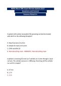 NBRC TMC Mock Exam Review 2027 Questions And Correct Answers &vert; Rated A&plus;