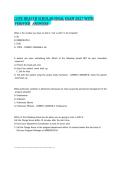 COPE Health Scholar Final Exam 2027 Questions And Verified Answers &vert; Latest Study Guide