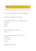 Georgette&rsquo;s LMR PMHNP Flashcards 2026&ndash;2027 &ndash; Last Minute Review Exam Questions & Correct Answers&period;