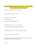 LMR PMHNP Board Study Set 2026&ndash;2027 &ndash; Complete Study Guide&comma; Questions & Correct Answers