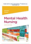 Test Bank for Neeb's Mental Health Nursing 5th Edition By Linda M&period; Gorman&semi; Robynn Anwar ISBN 9780803669130&comma; 0803669135 Chapter 1-22 Complete Guide A&plus;&NewLine;
