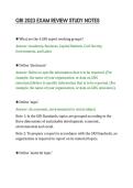 GRI 2023 EXAM REVIEW STUDY NOTES&NewLine;GRI 2023 EXAM REVIEW STUDY NOTES&NewLine;