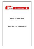 BioChem 210 Module 3 Exam &lpar;2026 &sol; 2027&rpar; &lpar;PDF&rpar; &vert; Portage Learning&NewLine;