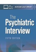 TEST BANK FOR The Psychiatric Interview Fifth Edition by DANIEL J&period; CARLAT ISBN&colon;978-1975212971 COMPLETE GUIDE ALL CHAPTERS COVERE 100&percnt; VERIFIED A&plus; GRADE ASSSURED&excl;&excl;&excl;&excl;&excl; NEW LATEST UPDATE&excl;&excl;&excl;&excl;&excl;