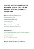 GUIDEWIRE ASSOCIATE EXAM 2 PRACTICE&NewLine;ASSESSMENT 2026 FULL QUESTIONS AND&NewLine;ANSWERS GRADED A PLUS COMPLETE&NewLine;REVISION GUIDE&NewLine;