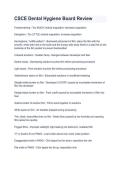 CSCE Dental Hygiene Board Review &ndash; Complete Study Guide&comma; Practice Questions&comma; Answers & Exam Prep