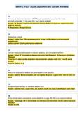 Exam 2 nr 327 Actual Questions and Correct Answers