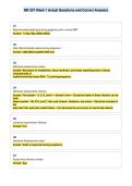 NR 327 Week 1 Actual Questions and Correct Answers