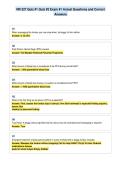 NR 327 Quiz &num;1 Quiz &num;2 Exam &num;1 Actual Questions and Correct&NewLine;Answers