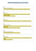 NUR 370 Actual Questions and Correct Answers