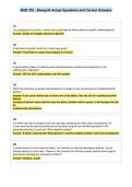 NUR 370 - Sherpath Actual Questions and Correct Answers