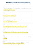NUR 370 Exam 2 Actual Questions and Correct Answers