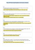 Nurs 370 final Actual Questions and Correct Answers