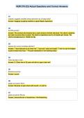 NUR 370 &lpar;23&rpar; Actual Questions and Correct Answers