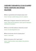 GUIDEWIRE FUNDAMENTALS EXAM EXAMPREP&NewLine;TESTED QUESTIONS AND DETAILED&NewLine;SOLUTIONS