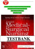 Test Bank - Lewis Medical Surgical Nursing&comma; 11th Edition &lpar;Harding&comma; 2020&rpar;&comma; Chapter 1-68 &vert; All Chapters&NewLine;