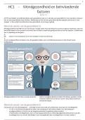 Samenvatting gezondheidsvaardigheden en communicatie CLL1A - MZK jaar 1