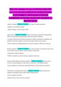 MBA 704- Module 2 Exam 2 NEWEST 2026-2027 ACTUAL EXAM COMPLETE 100 QUESTIONS AND CORRECT DETAILED ANSWERS &lpar;VERIFIED ANSWERS&rpar; ALREADY GRADED A&plus; BRAND NEW&excl;&excl;