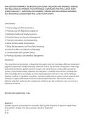 NHA CERTIFIED PHARMACY TECHNICIAN &lpar;CPHT&rpar; EXAM&ndash; QUESTIONS AND ANSWERS &vert; VERIFIED&NewLine;AND WELL DETAILED ANSWERS &vert; PLUS RATIONALES &vert; DOWNLOAD AND PASS &vert; LATEST EXAM&NewLine;UPDATE 2026&sol;2027&rsqb; &ndash; QUESTIONS AND ANSWERS &vert; VERIFIED AND WELL DETAILED ANSWERS &vert;&NewLine;PLUS RATIONAL