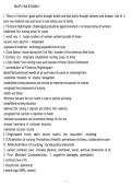 NUR 164 Exam 1 Study Guide & Review Questions &ndash; Nursing