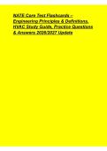 NATE Core Test Flashcards 2026&sol;2027 &ndash; Engineering Principles & Definitions HVAC Study Guide