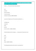 ABSA 4b Exam 2025 &vert; Actual Exam Questions and Correct Answers &vert; Graded A&plus; &vert; Verified Answers &vert; Latest Exam&NewLine;