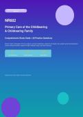 Chamberlain NR602 Primary Care of the Childbearing & Childrearing Family &ndash; Comprehensive Study Guide &plus; 60 Practice Questions with Answers & Detailed Explanations
