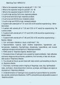 Med Surg Test 1 NRSG 312 Study Guide & Practice Questions 2026