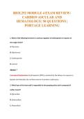 BIOL252 Exam Compilations with Complete & Verified Solutions