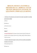 BIOL252 Exam Compilations with Complete & Verified Solutions