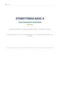 DYSRHYTHMIA BASIC A &NewLine;Exam Preparation & Study Guide &NewLine;2026 Edition