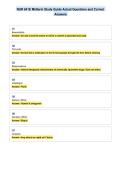 NUR 641E Midterm Study Guide Actual Questions and Correct&NewLine;Answers