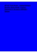 NR 601 Final Exam 2026&sol;2027 &ndash; Comprehensive Nursing Study Guide&comma; Practice Questions & Answers