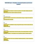 NUR 2092 Exam 1 &lpar;Chapters 1-4&rpar; Actual Questions and Correct&NewLine;Answers