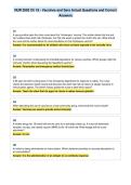 NUR 2092 Ch 18 - Vaccines and Sera Actual Questions and Correct&NewLine;Answers