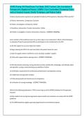 AORN Periop 101 Final Exam Test Bank &lpar;2025 Version&rpar; &vert; the Association of Perioperative Registered Nurses &lpar;AORN&rpar; Core Curriculum &vert; Featuring Topics such as Surgical Asepsis&comma; Sterile Technique&comma; and Patient Safety&NewLine;