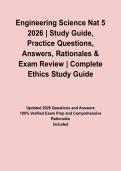 Engineering Science Nat 5 2026 &vert; Study Guide&comma; Practice Questions&comma; Answers&comma; Rationales & Exam Review