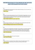 NUR 2092 Pharmacology Ch 41 Drugs affecting the male reproductive&NewLine;system Actual Questions and Correct Answers