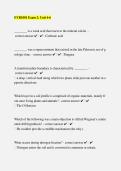EVR1001 Exam 2 Units 4-6 2026 &vert; Environmental Science Study Guide & Practice Questions