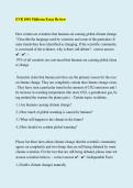 EVR 1001 Midterm Essay Review 2026 &vert; Environmental Science Study Guide & Exam Prep