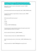 OM 300 Exam 2 &lpar;Newest exam 2025&rpar; &vert;Updated Questions and Correct Answers &vert; Graded A&plus; &vert; Verified Answers &vert; Latest Version &vert; Just Released